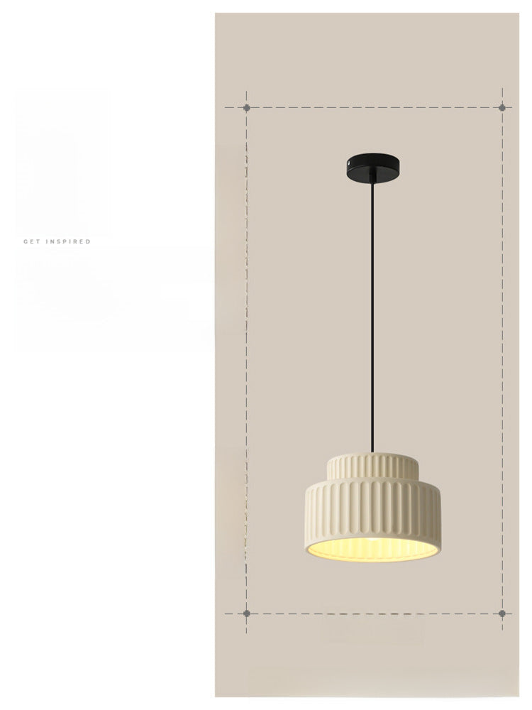 Nordic cream style ceiling light