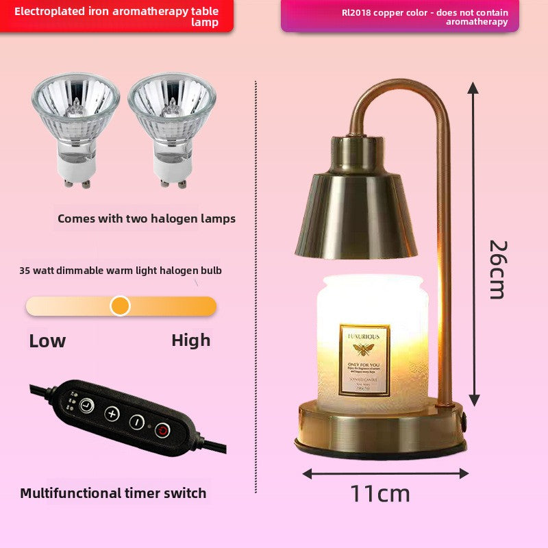 Retro Scandinavian Melt Wax Aromatherapy Table Lamp