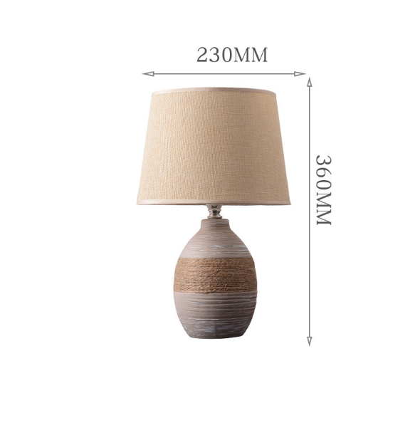 Handmade Ceramic Vintage Table Lamp