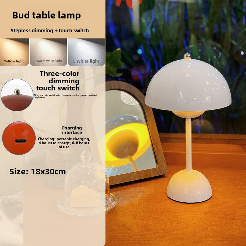 Flower bud table lamp