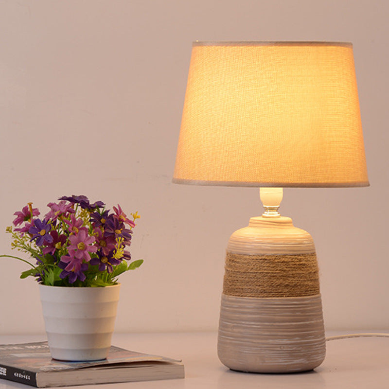 Handmade Ceramic Vintage Table Lamp