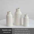 Simple Ceramic Vase Set for Home Decor