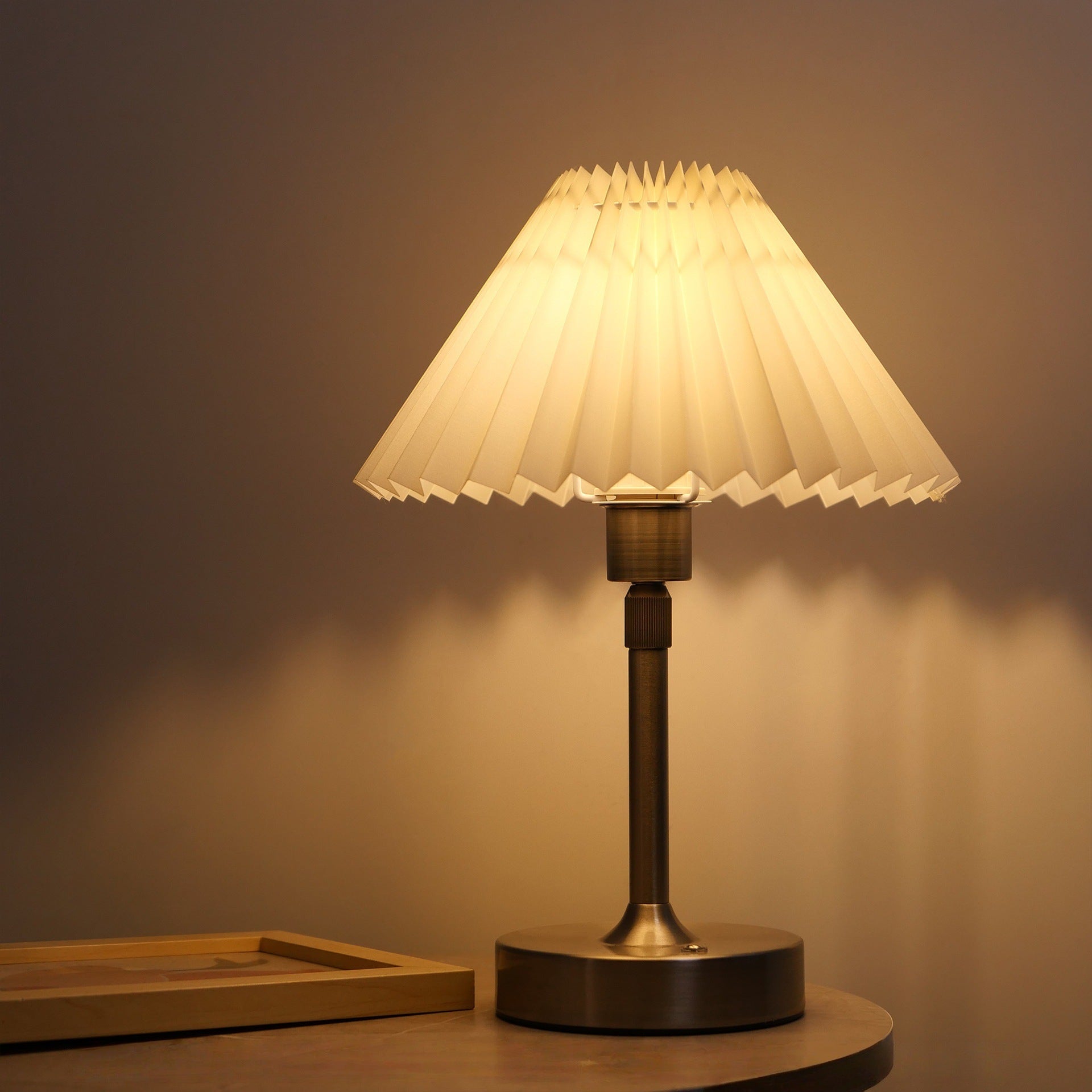 Fabric USB Touch Table Lamp Night Light