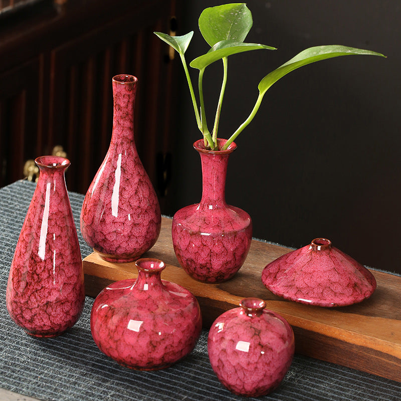 Modern Ceramic Vase for Dried Flower Decoration