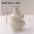 Nordic Ceramic Gourd Vase