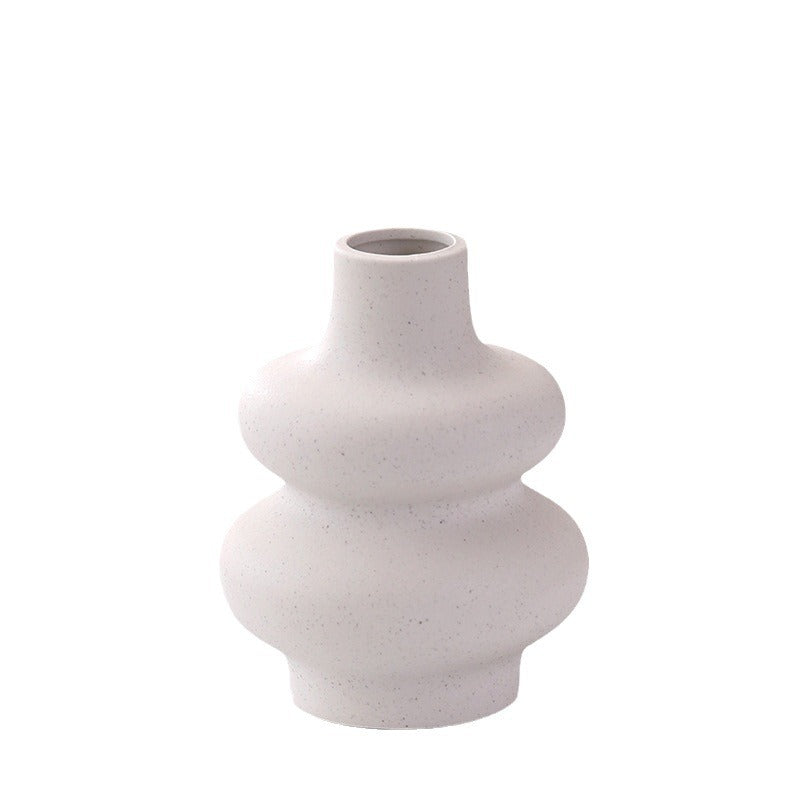 Nordic Ceramic Gourd Vase