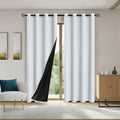 Pure Color Sun Blocking Window Curtain