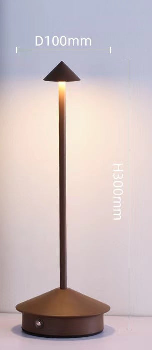 Mushroom Touch Table Lamp with USB Charging